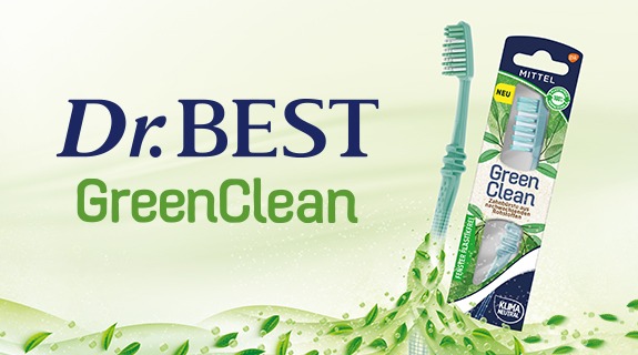 Dr. Best Green Clean Zahnbürste