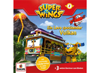 Super Wings - ein Lava spuckender Vulkan