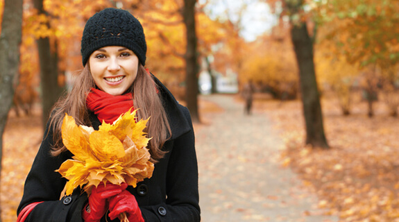 Tipps gegen den Herbstblues - Spaziergang